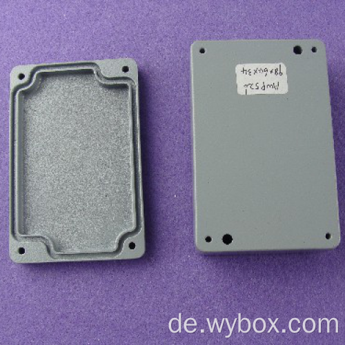 Kundenspezifisches Aluminium-Elektronikgehäuse Aluminiumgehäuse wasserdichtes Aluminium-Druckgussgehäuse AWP520 mit Größe 98*64*34mm